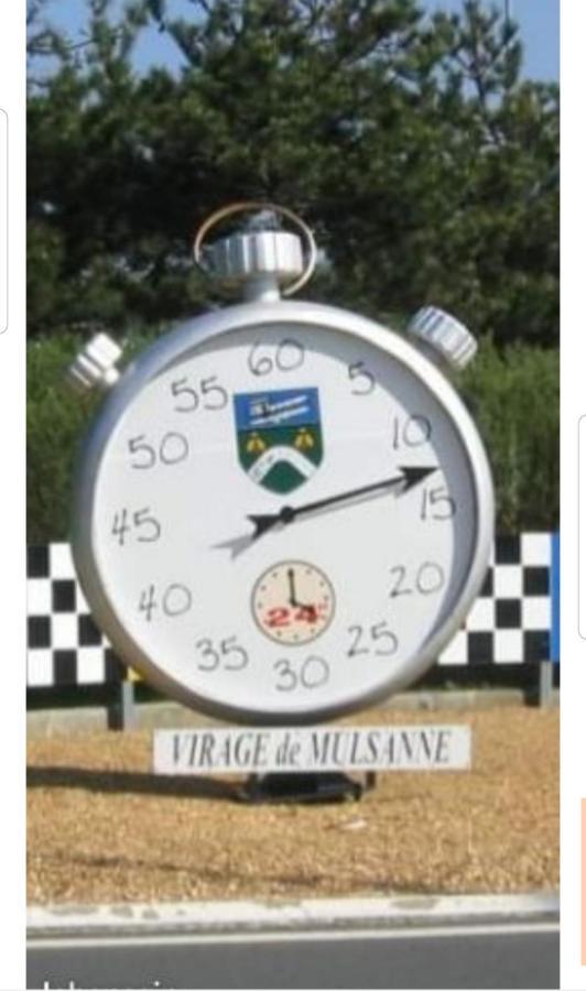 Chambre Proche Circuit Du Mans 500 M Du Virage De Mulsanne מראה חיצוני תמונה
